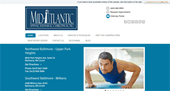 Desktop Screenshot of midatlanticspinalrehab.com